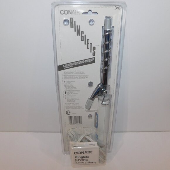VTG 90s Conair Ringlets Curling Iron NEW in Package - Picture 6 of 7